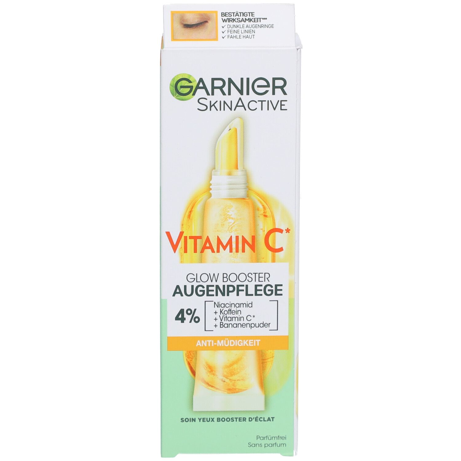 Garnier Crème pour les yeux anti-fatigue à la vitamine C