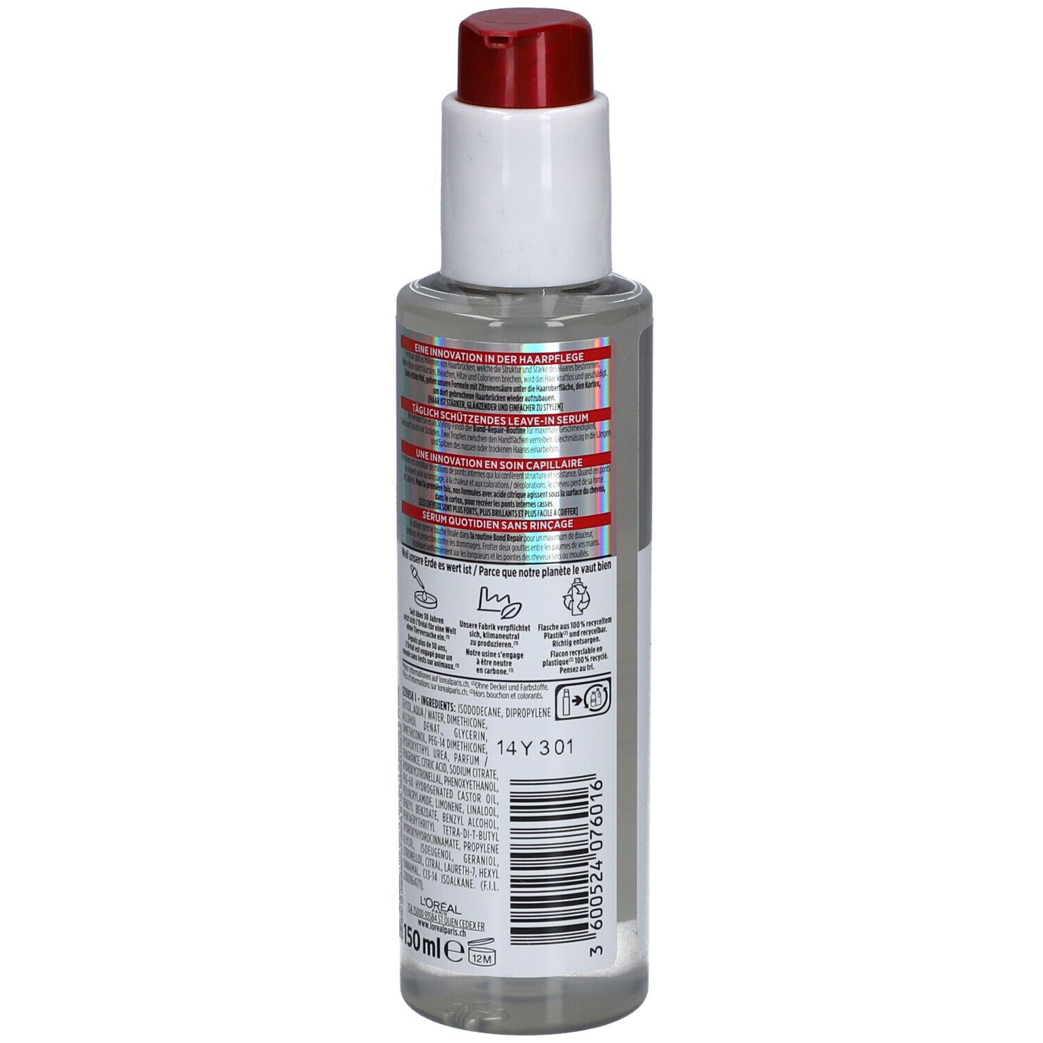 ELSEVE Pro Bond Repair Sérum Sans Rinçage