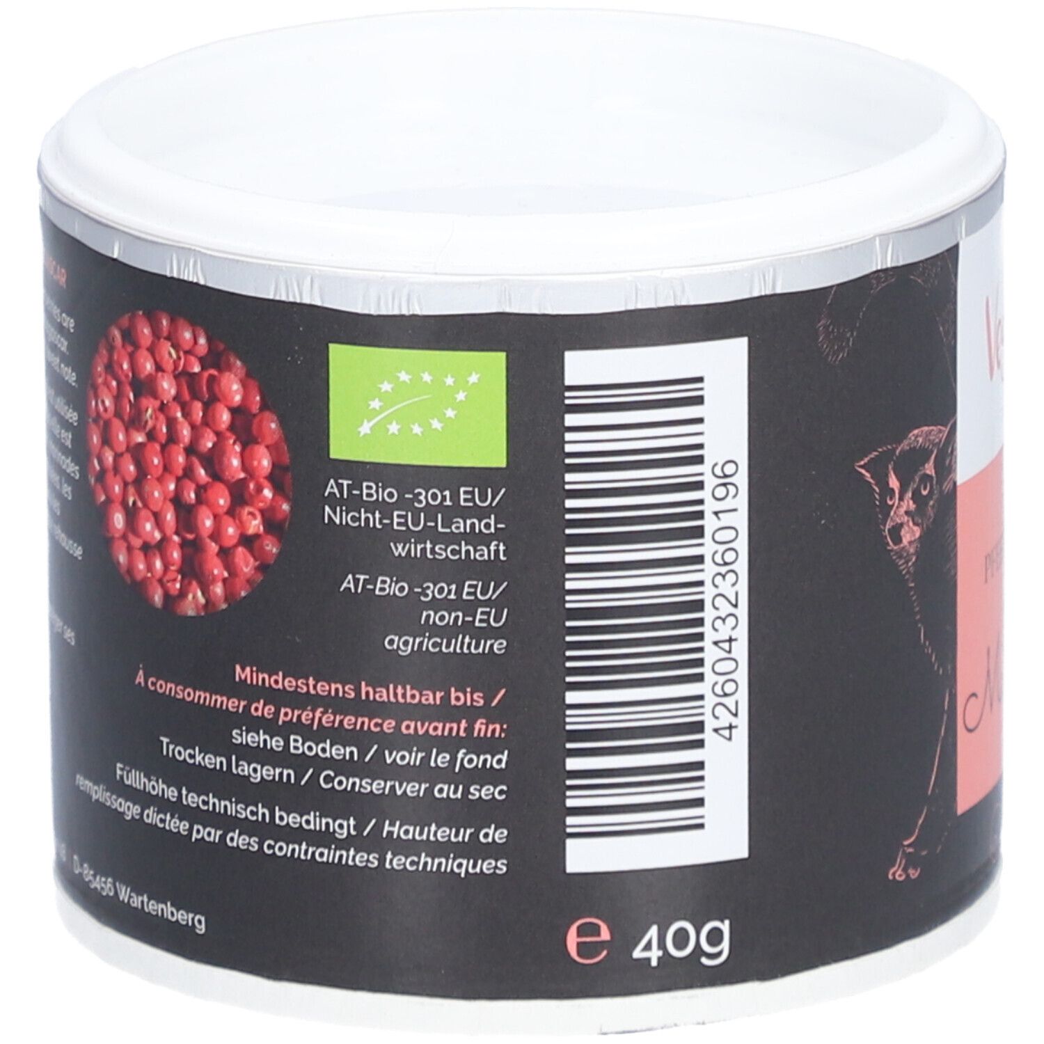 VEGGIEPUR Rosa Pfefferbeeren Bio Madagaskar