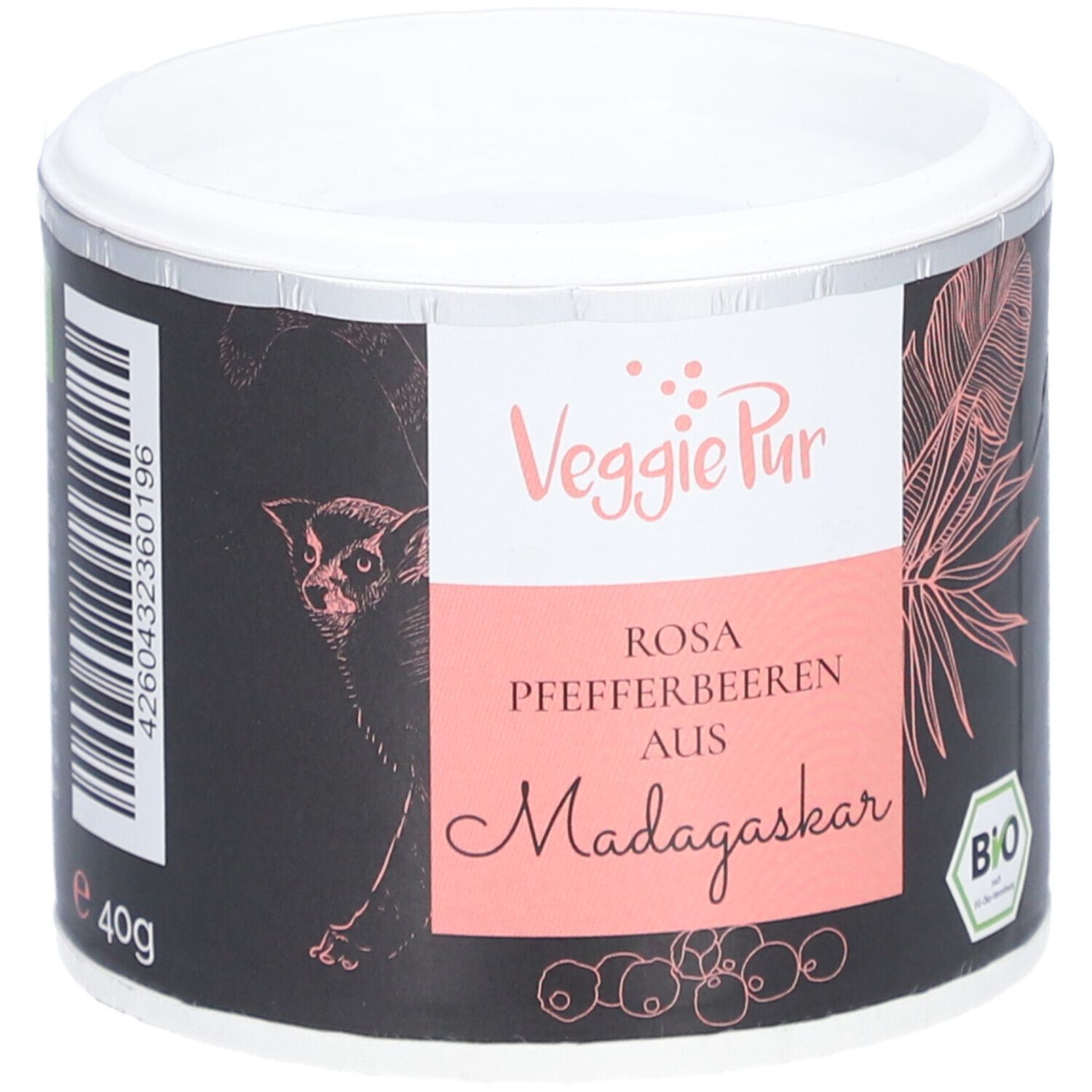 VEGGIEPUR Rosa Pfefferbeeren Bio Madagaskar