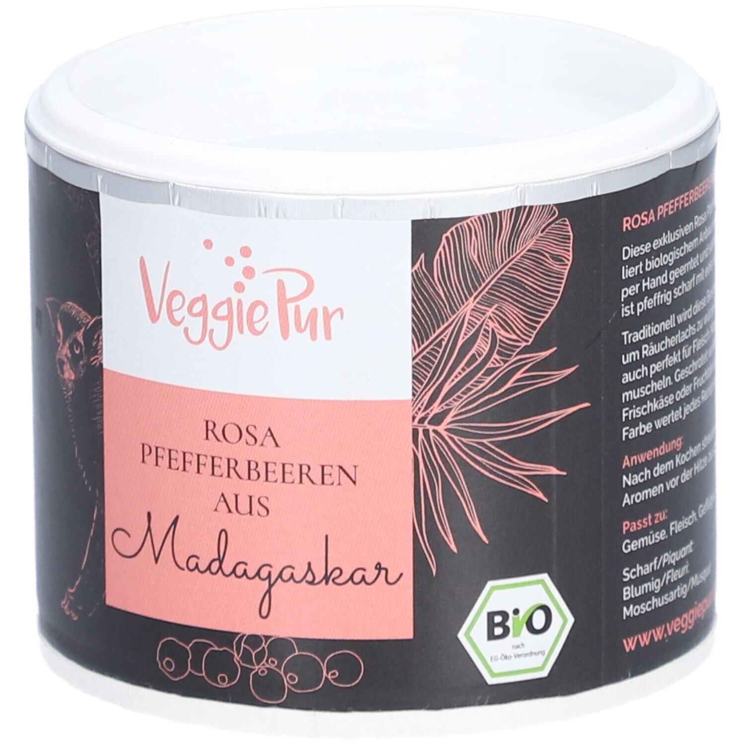 VEGGIEPUR Rosa Pfefferbeeren Bio Madagaskar