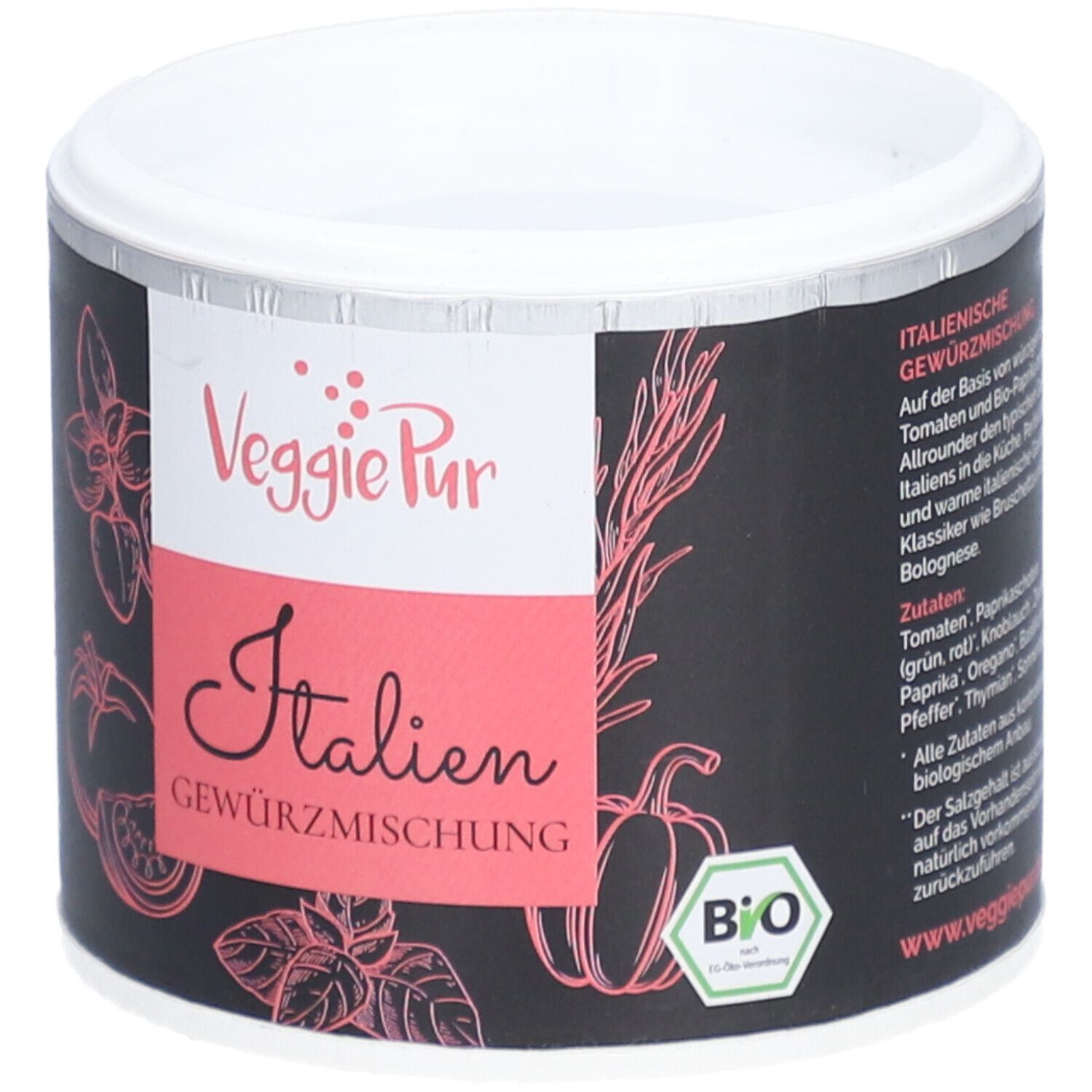 VEGGIEPUR Italien Gewürzmischung Bio Ds