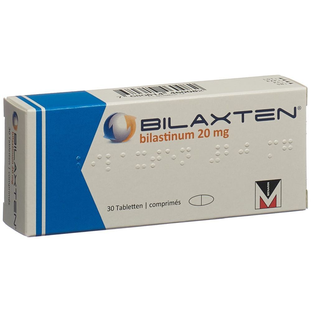 BILAXTEN Tabl 20 mg 30 Stk