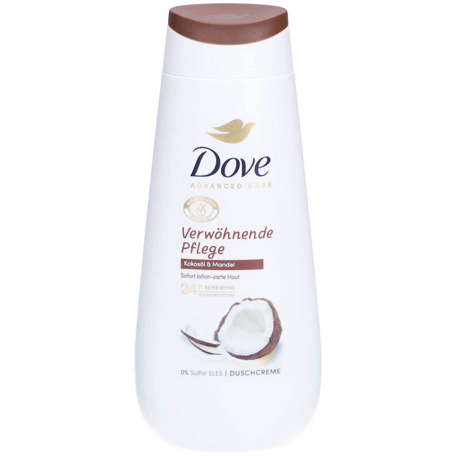 Dove Advanced Care Verwöhnende Pflege Duschcreme – Kokosöl & Mandel