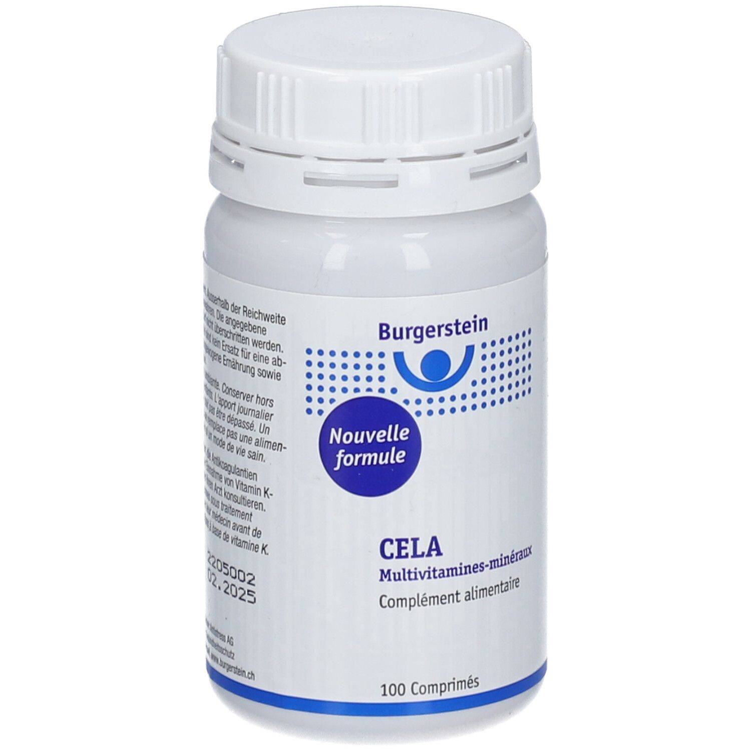 Burgerstein CELA MultivitaminMineral 100 St Redcare Apotheke