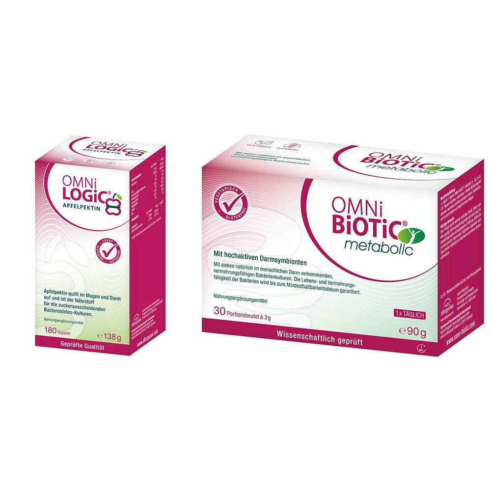 OMNi-LOGiC® Pectine de pomme + OMNi-BiOTiC® metabolic