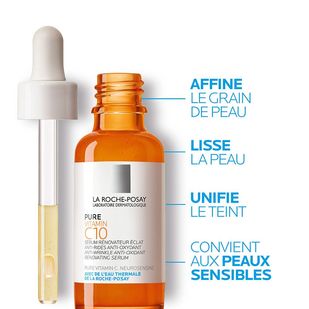 LA ROCHE POSAY PUR VITAMIN C10 Serum + HYALU B5 Serum