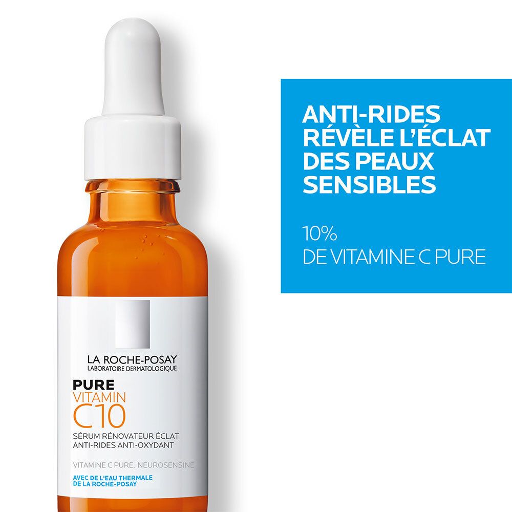 LA ROCHE POSAY PUR VITAMIN C10 Serum + HYALU B5 Serum
