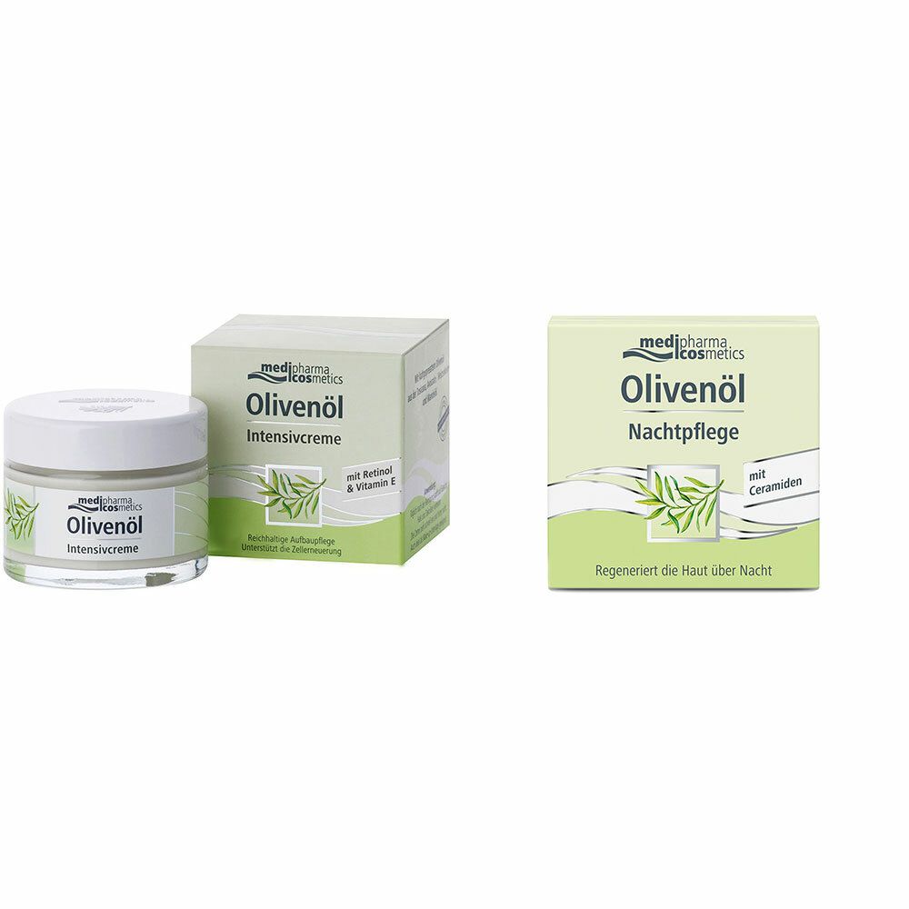 medipharma cosmetics Olivenöl Intensivcreme + Nachtpflege