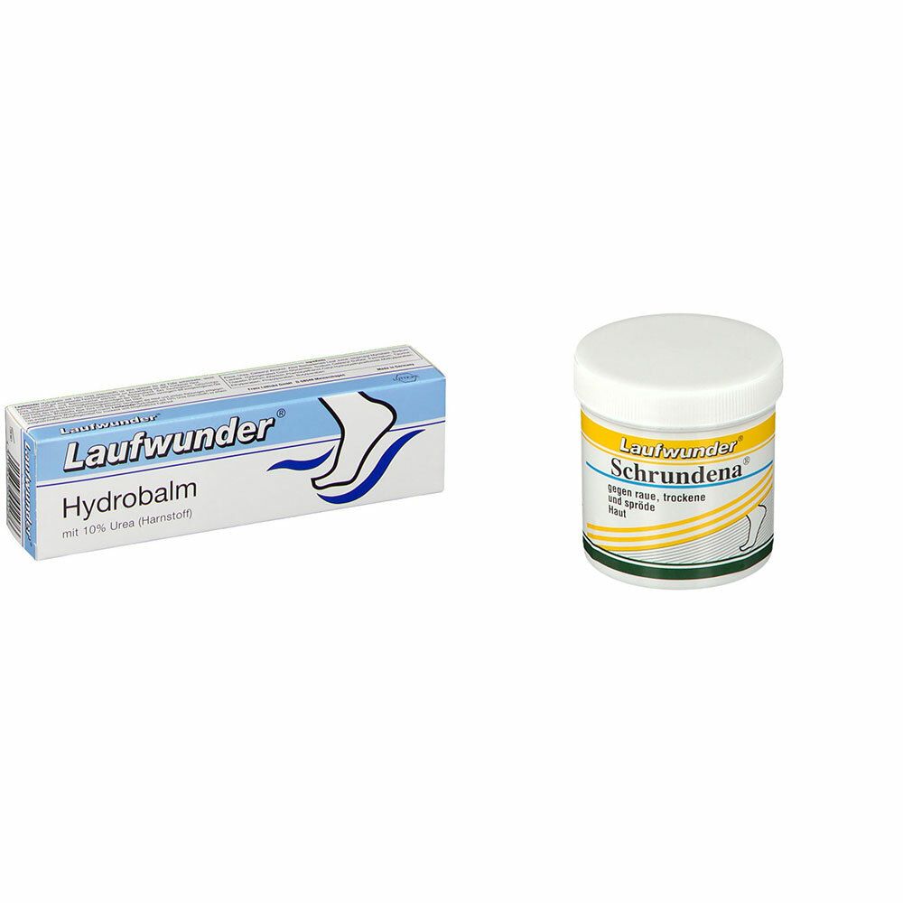 Laufwunder® Schrundena Creme + Hydrobalm mit 10% Urea