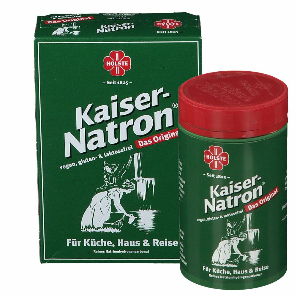 Kaiser-Natron® Pulver + Kaiser-Natron® Tabletten