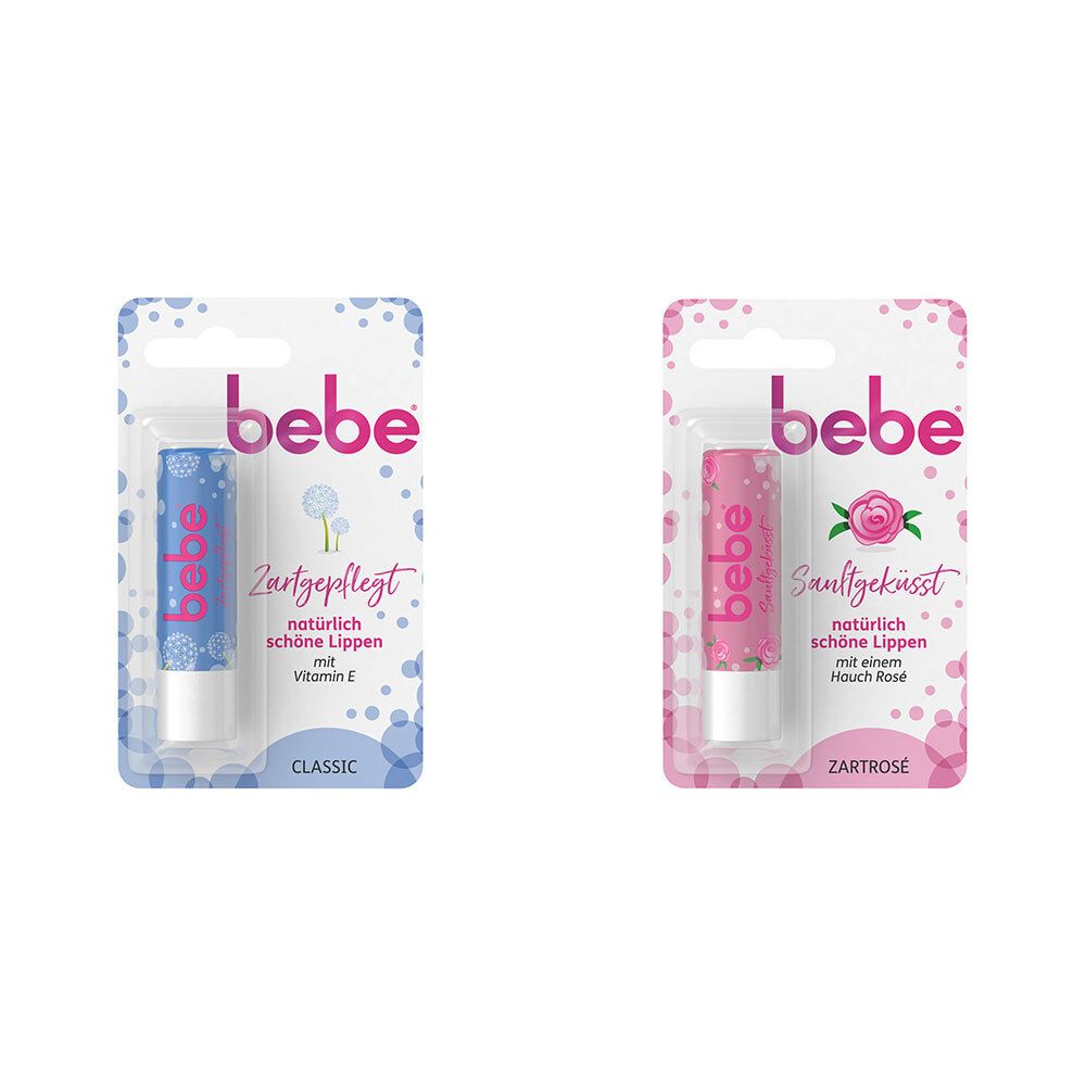 bebe Young Care® Lippenpflegestift Classic + Zartrosé