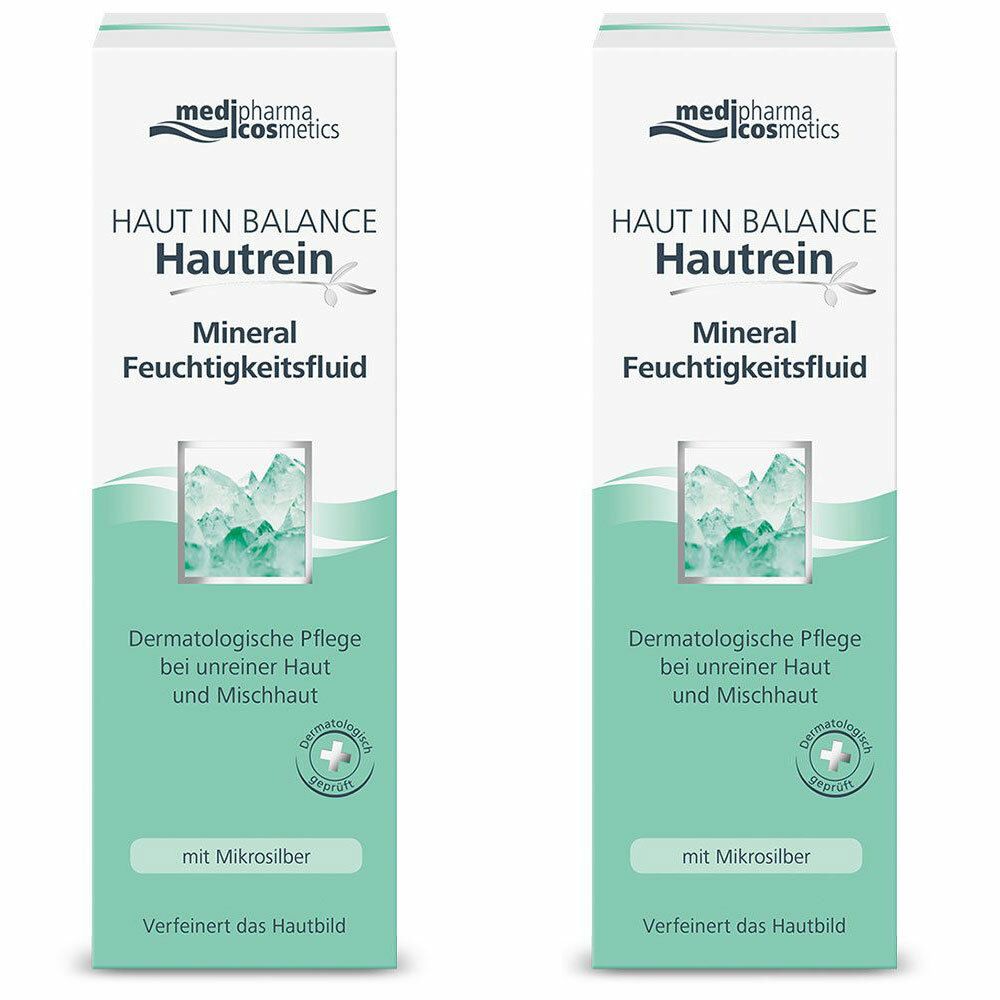 medipharma cosmetics Haut in Balance Hautrein Mineral Feuchtigkeitsfluid