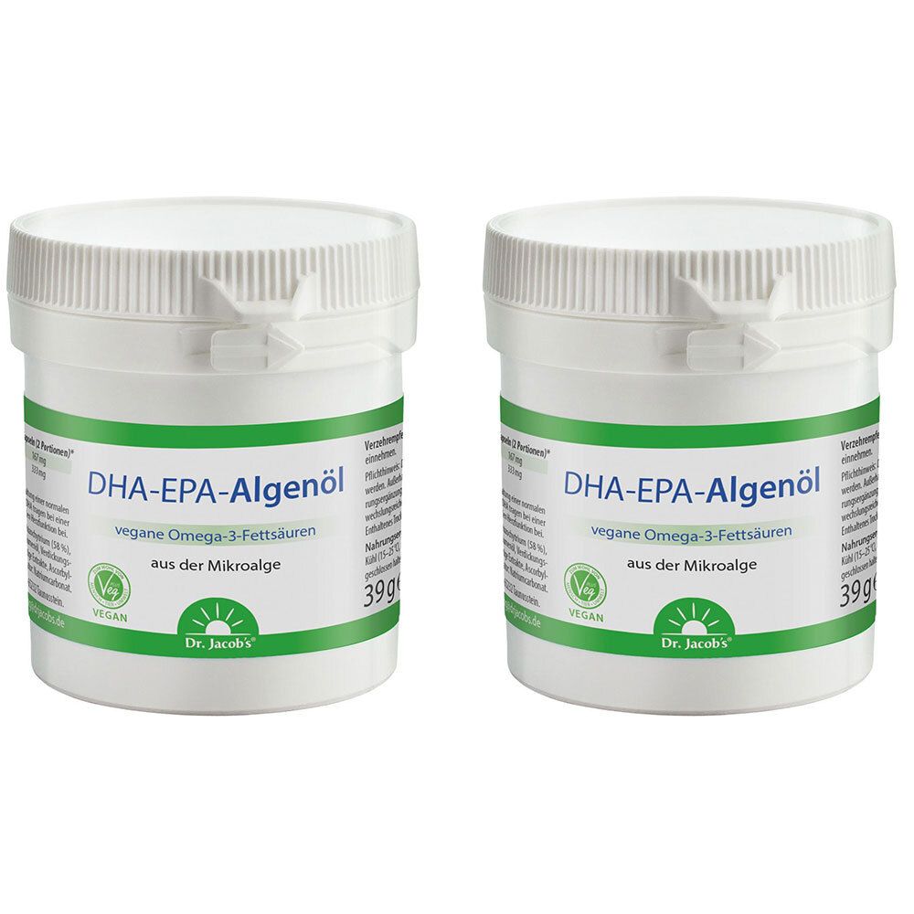 Dr. Jacob's® DHA-EPA Huile d'algue