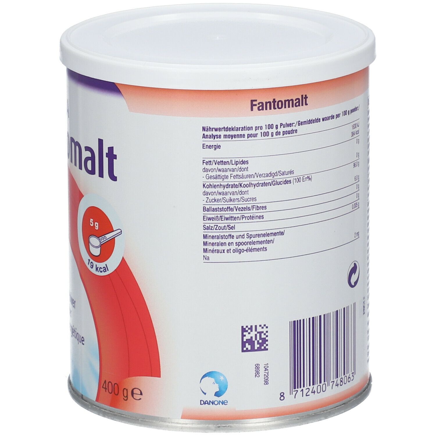 NUTRICIA Fantomalt Poudre hyperénergeétique