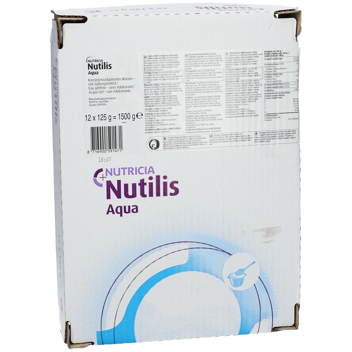 Nutilis Aqua Blueberry