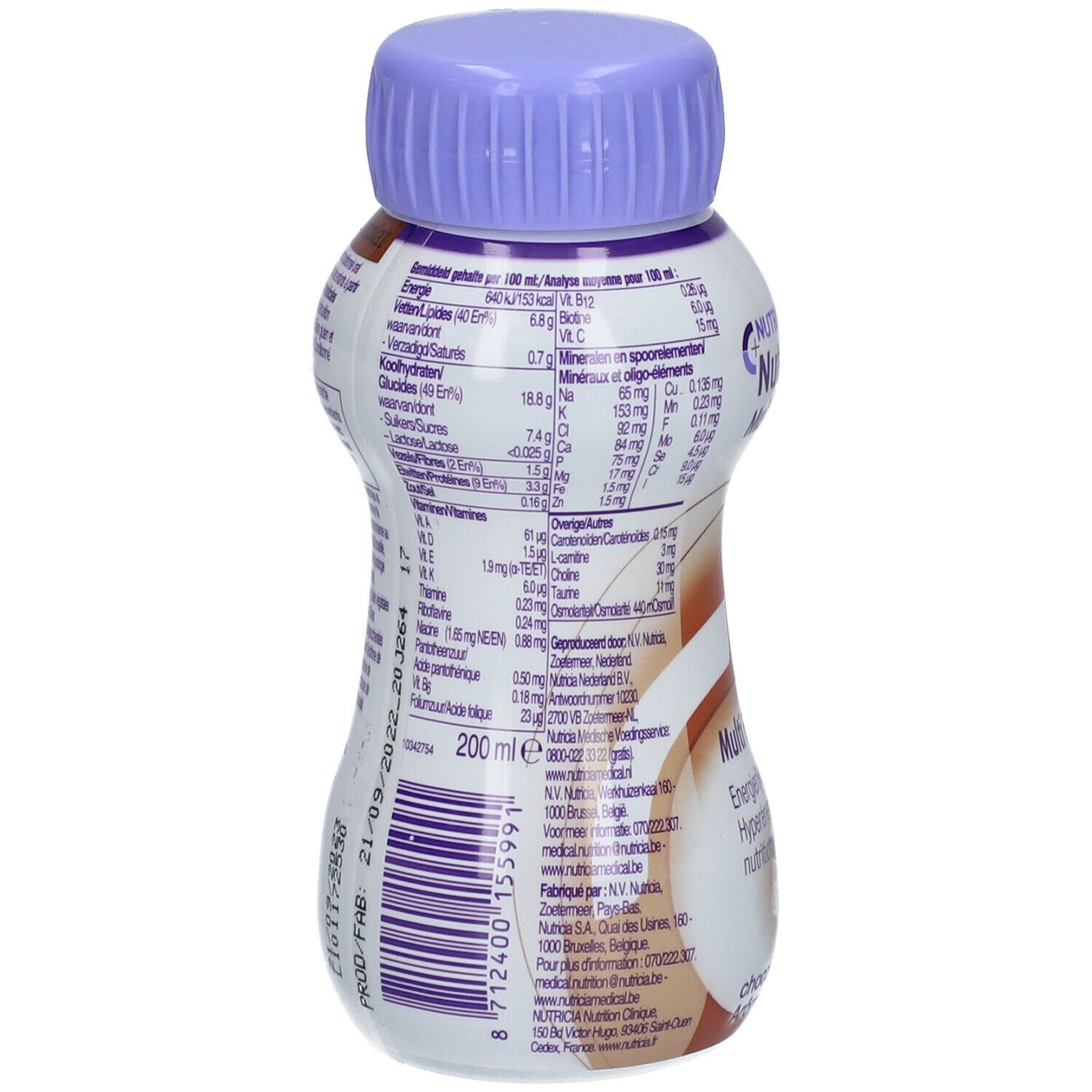 NutriniDrink Multi Fibre Chocolat