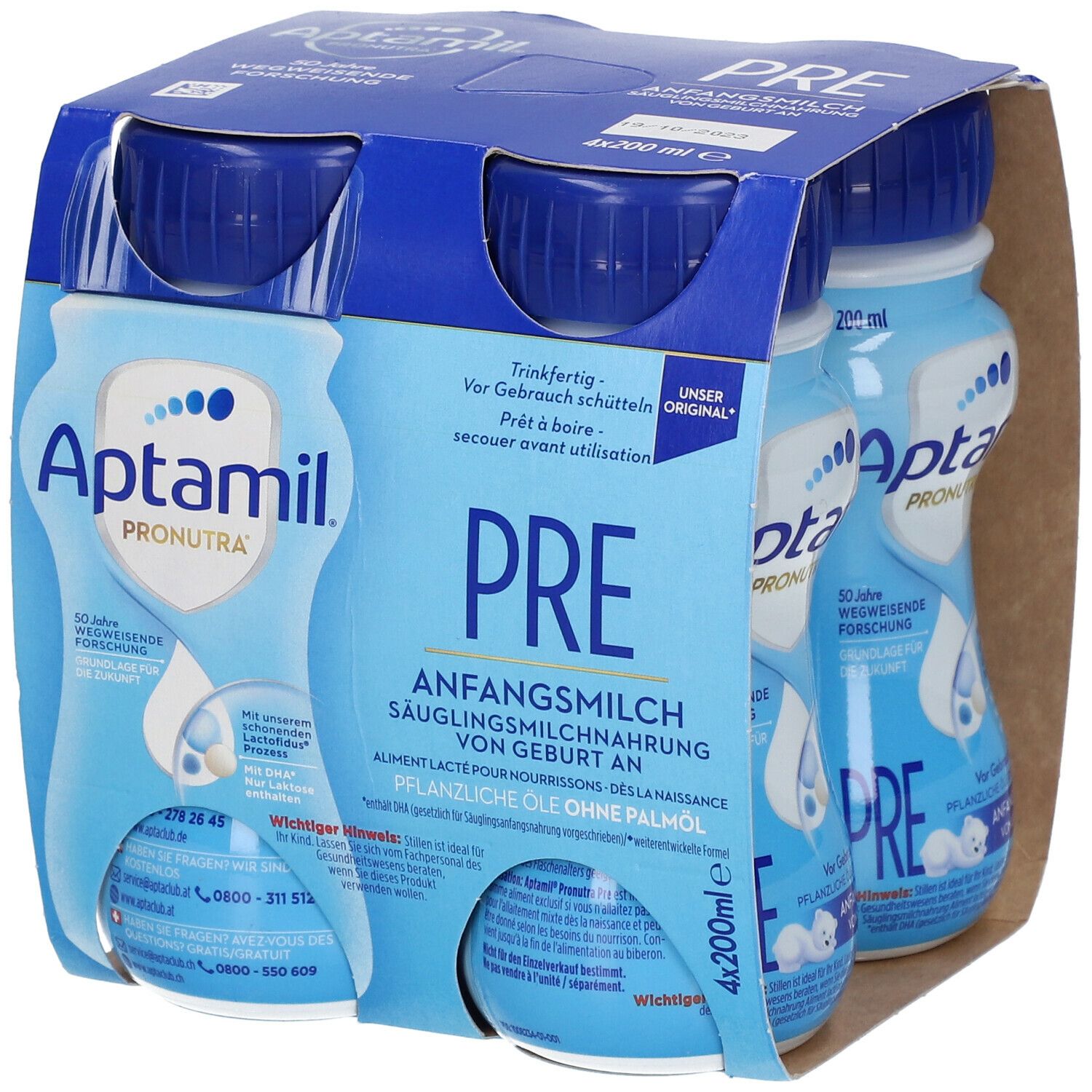 Aptamil® Pre Anfangsmilch trinkfertig