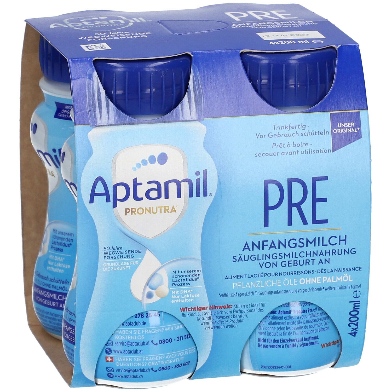 Aptamil® Pre Anfangsmilch trinkfertig