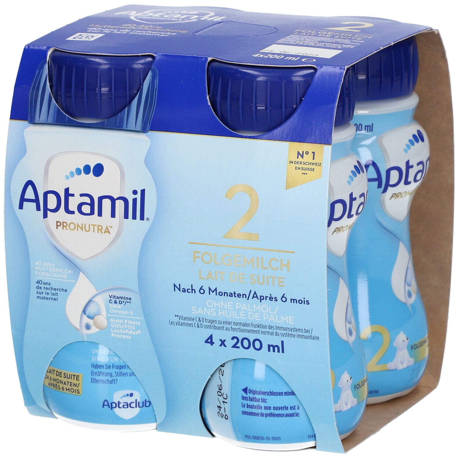 Aptamil® 2 Folgemilch trinkfertig