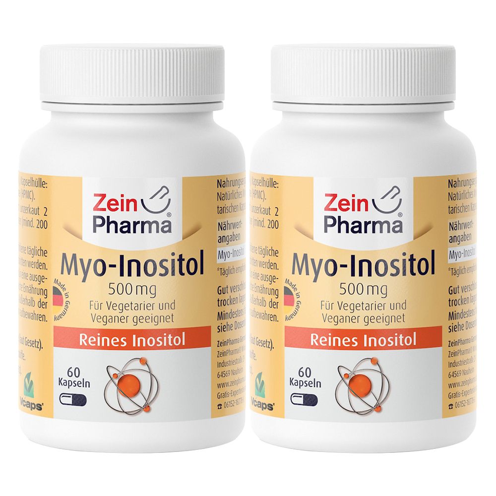 Myo Inositol Kapseln 500 mg ZeinPharma