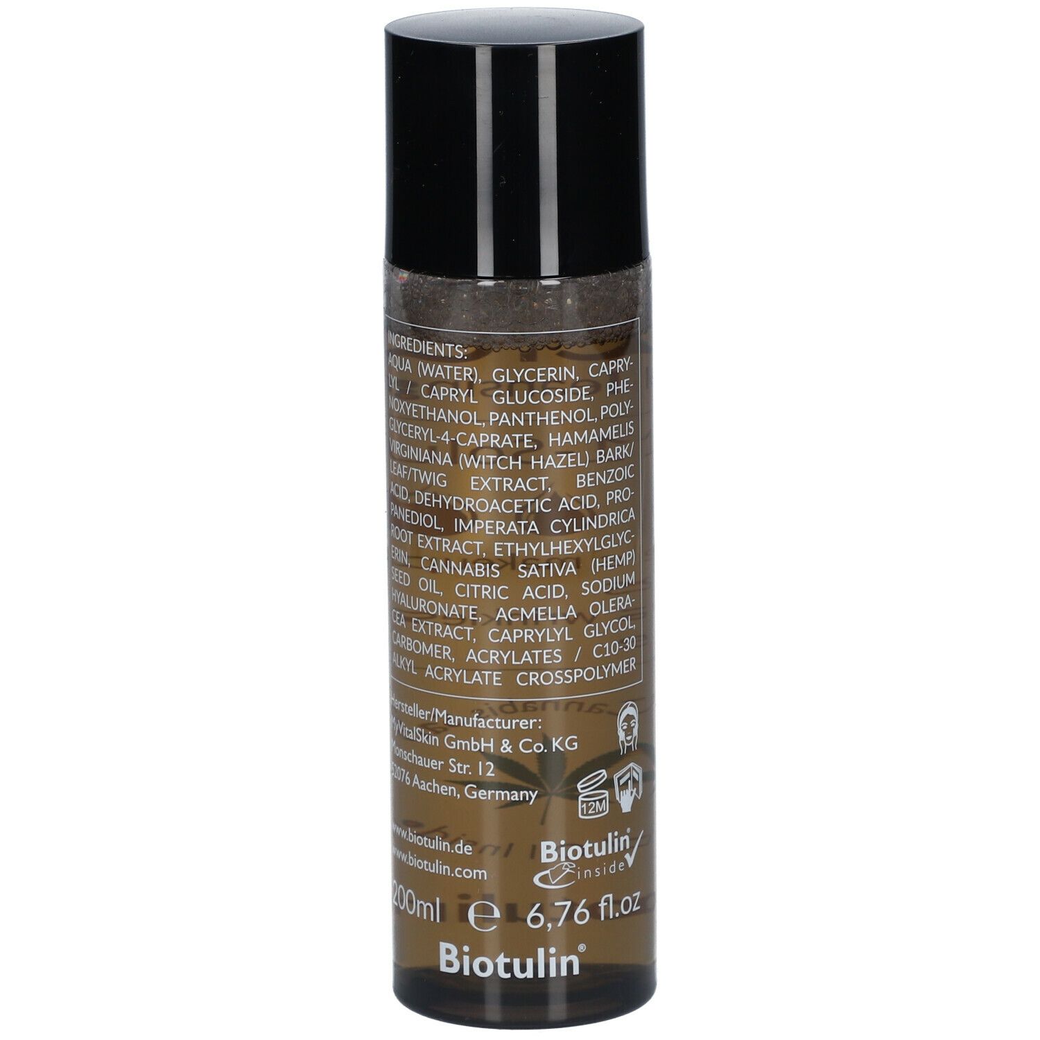 Biotulin® Liquide démaquillant micellaire 4 en 1 be:clean