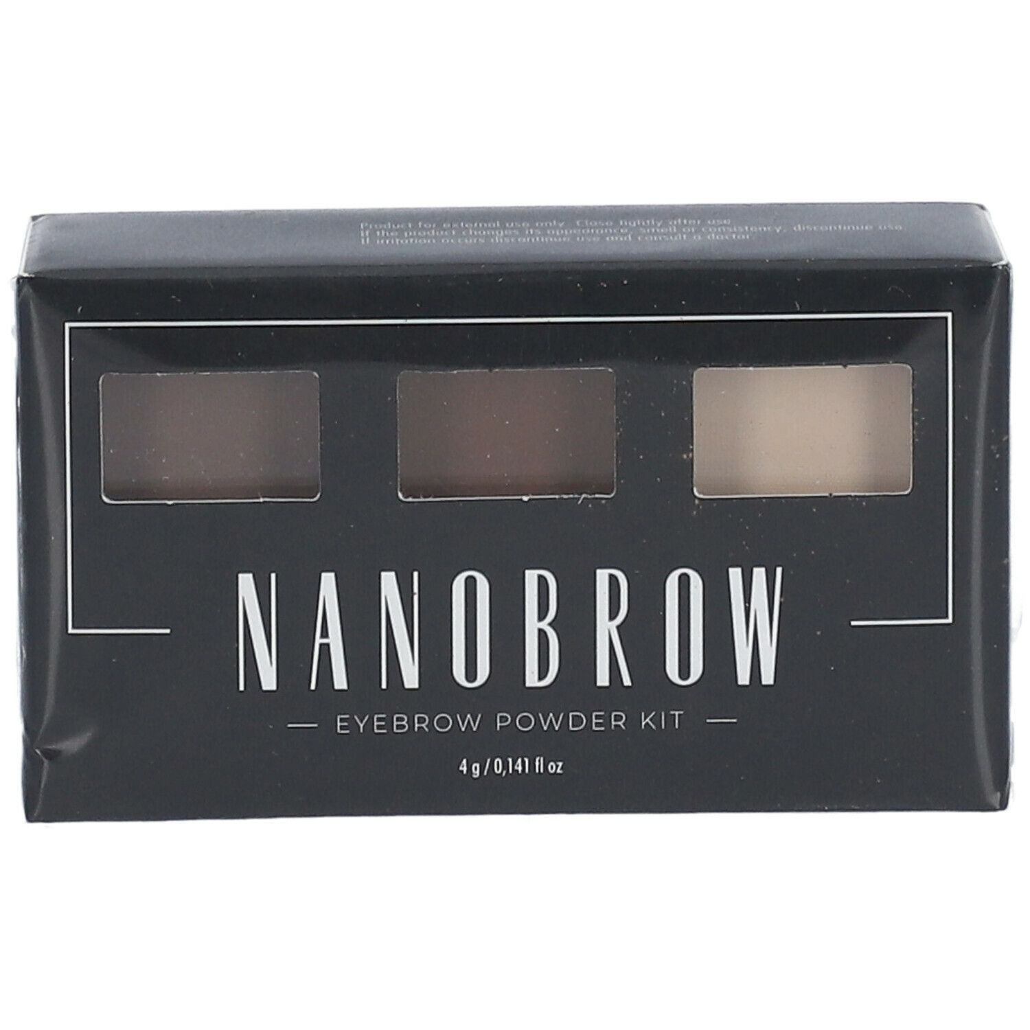 NANOBROW Kit poudre à sourcils foncé