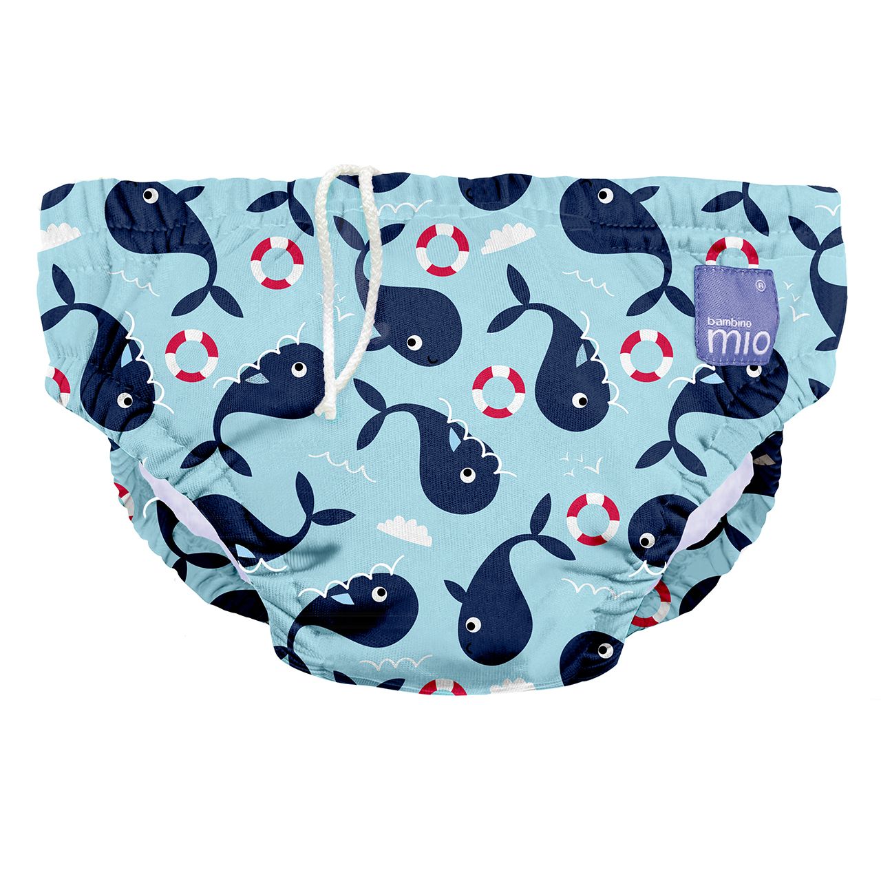 bambino mio couche de natation baleine