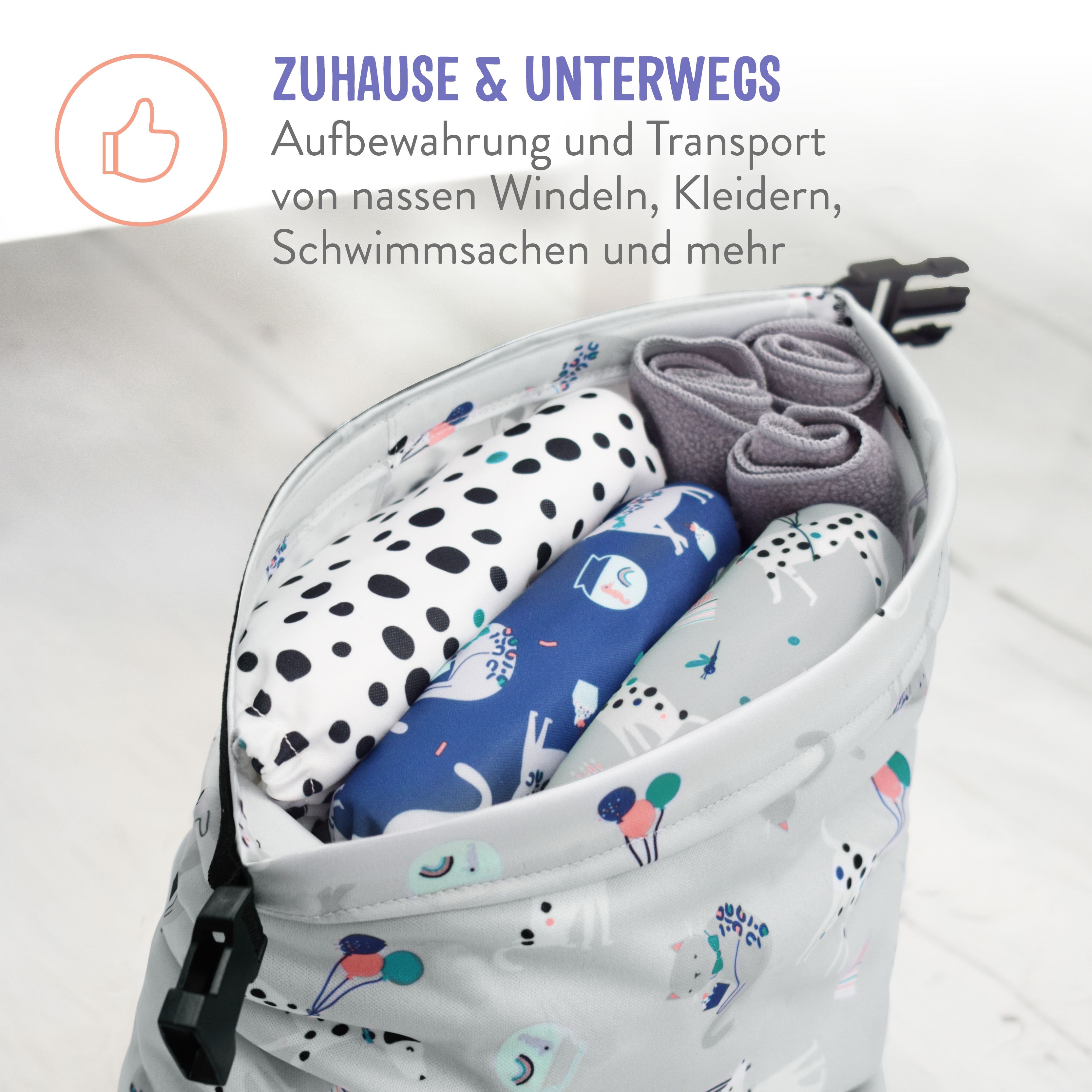 bambino mio Wetbag Nautisch