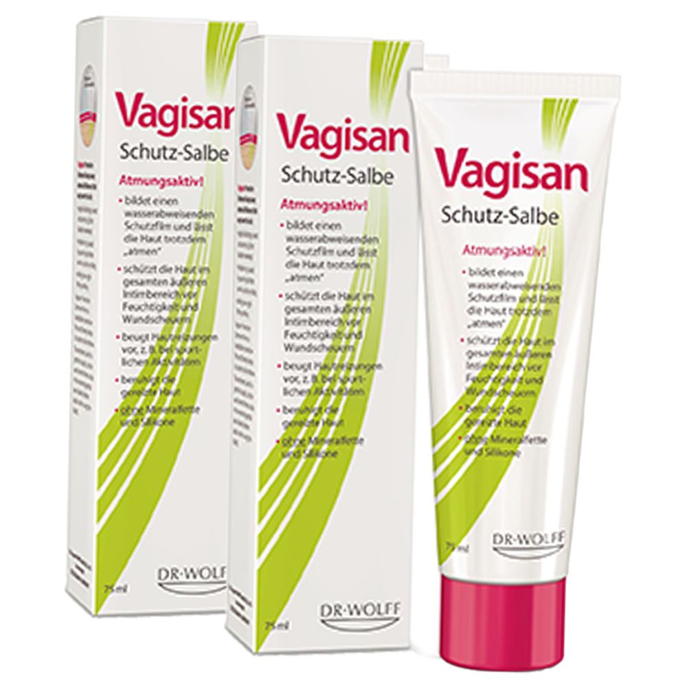 Vagisan Schutz-Salbe: Atmungsaktive Wundschutzcreme für den Intimbereich und zur täglichen Intimpflege