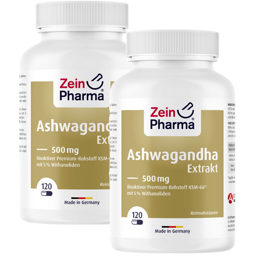 Extrait d'ashwagandha 500 mg ZeinPharma®