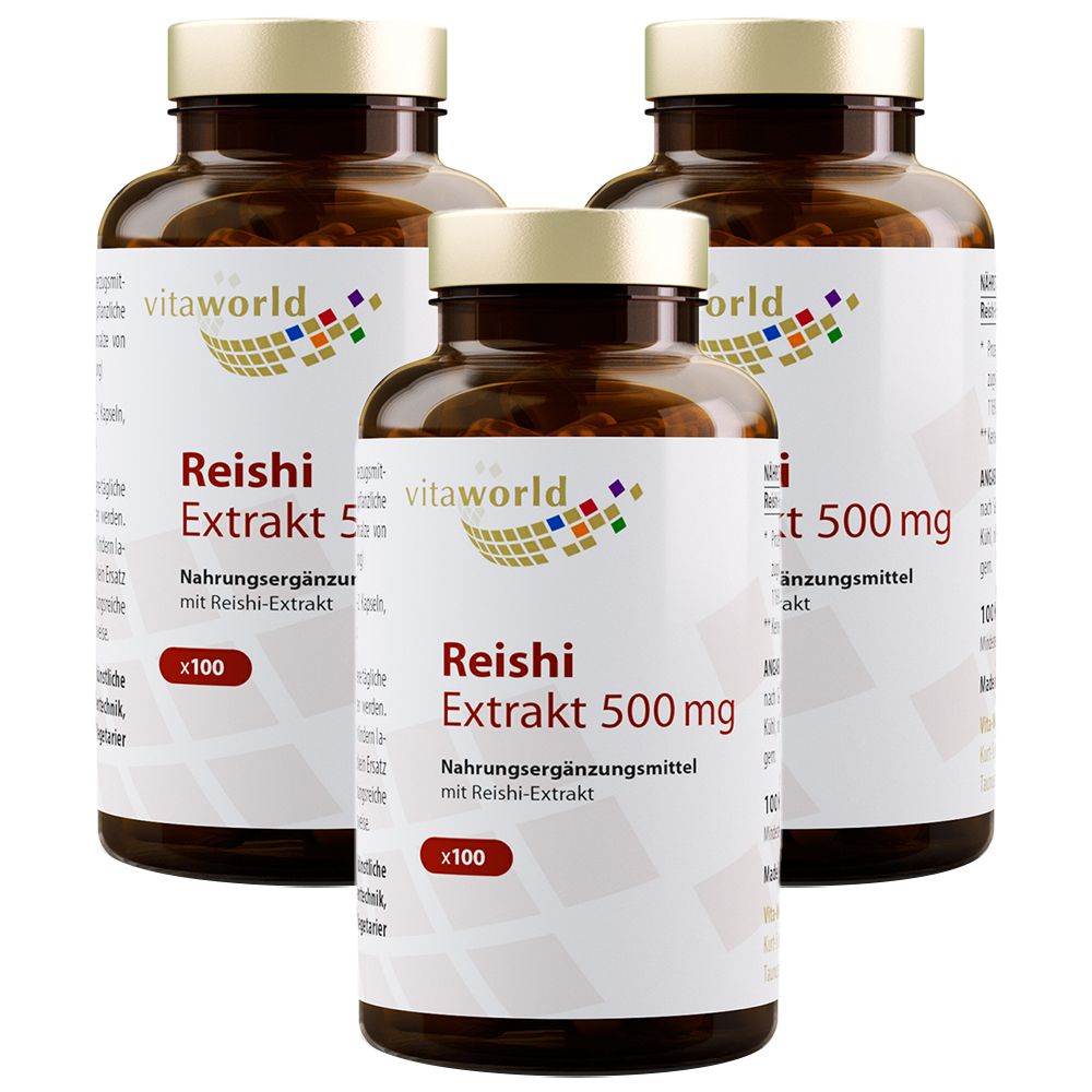 Extrait de reishi 500 mg