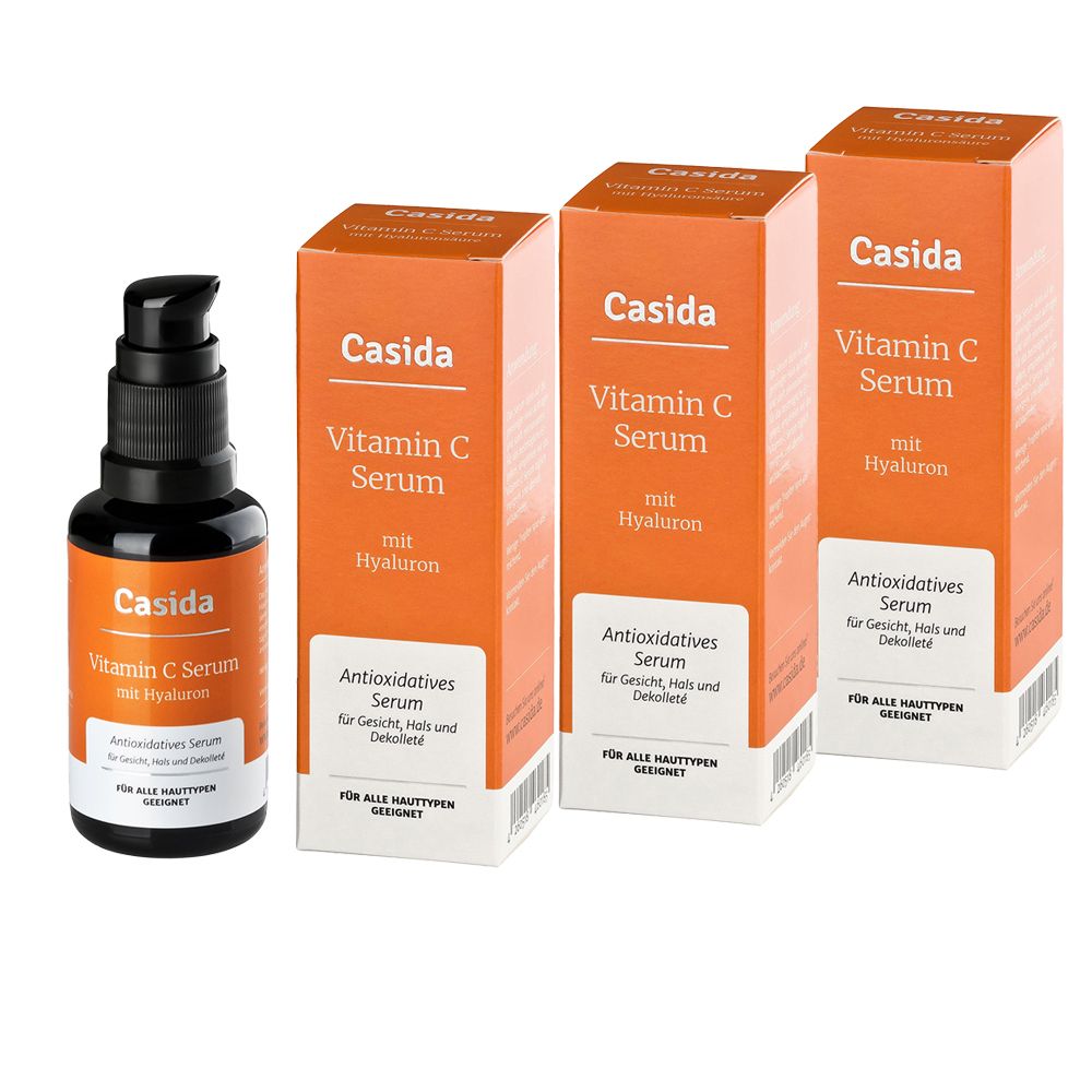 Casida Vitamine C Sérum à l'acide hyaluronique