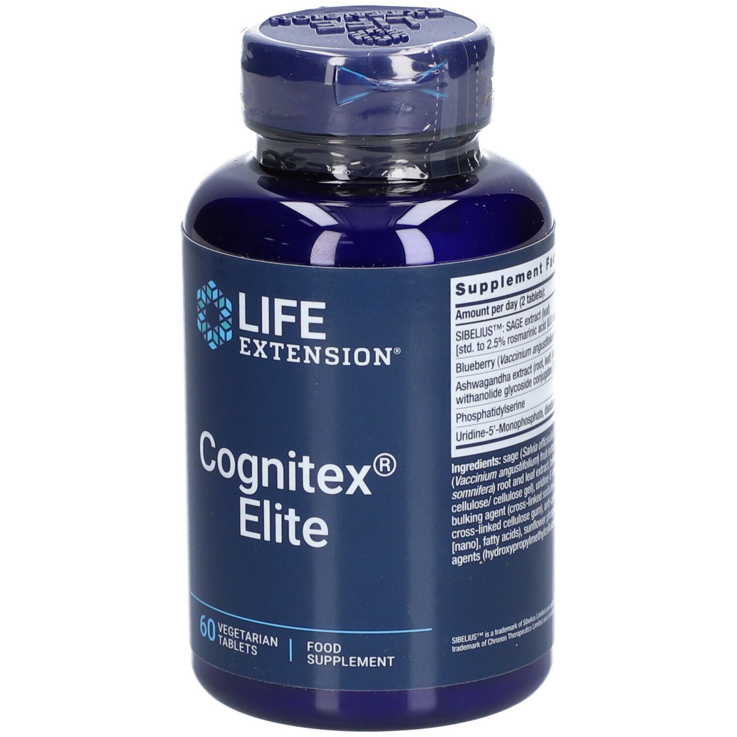 Cognitex Elite, 60 vegetarian tablets