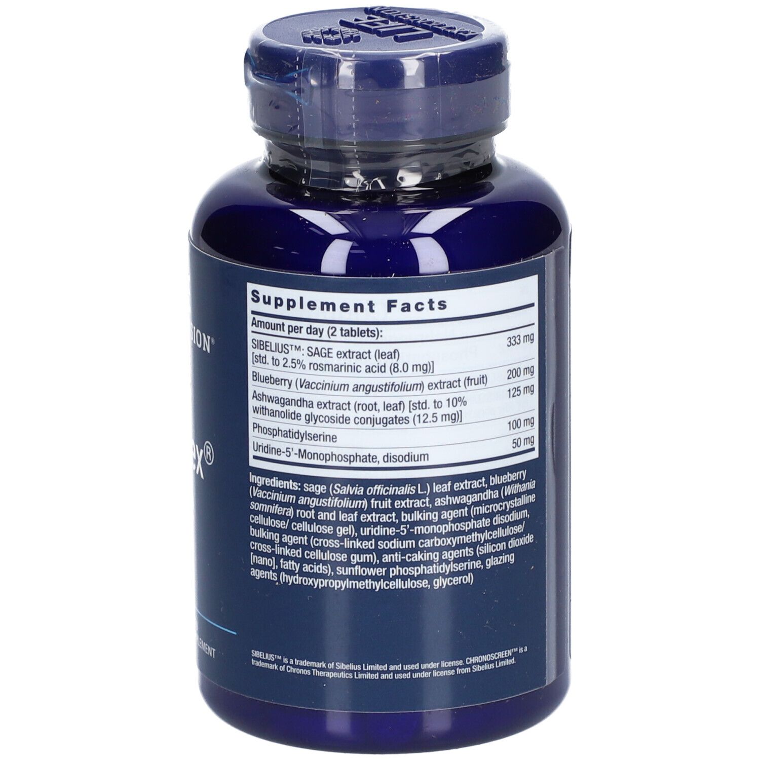 Cognitex Elite, 60 vegetarian tablets