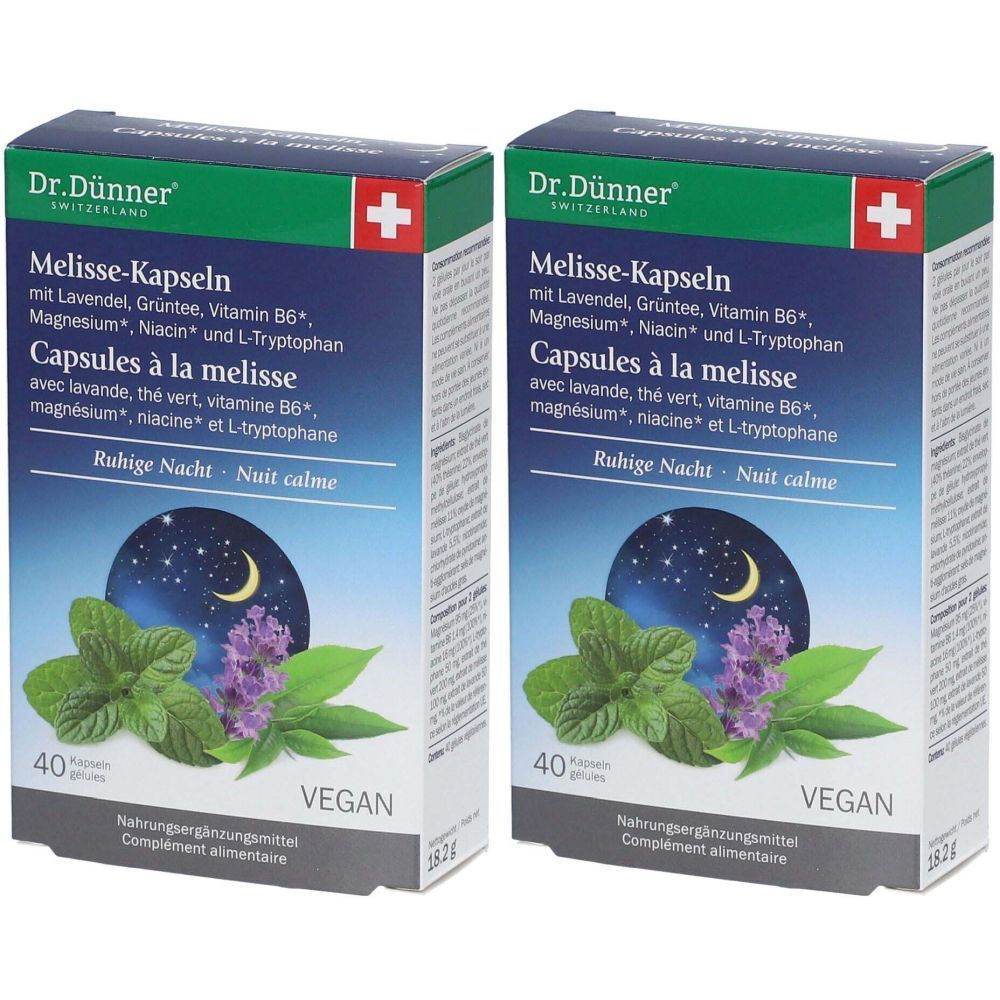 DR.DÜNNER Capsules à la melisse