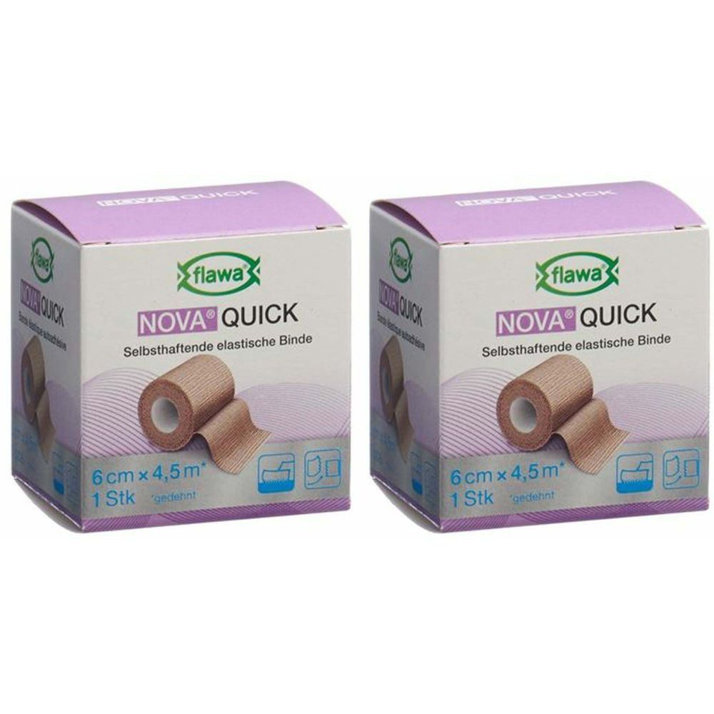 FLAWA® NOVA® QUICK bande déchirable adhésive 6 cm x 4,5 m