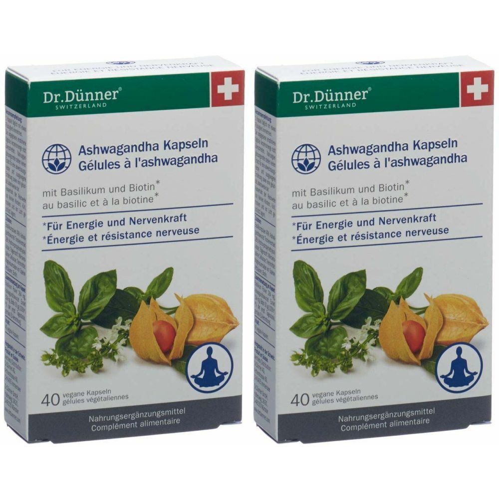 DÜNNER Ashwagandha-Kapseln