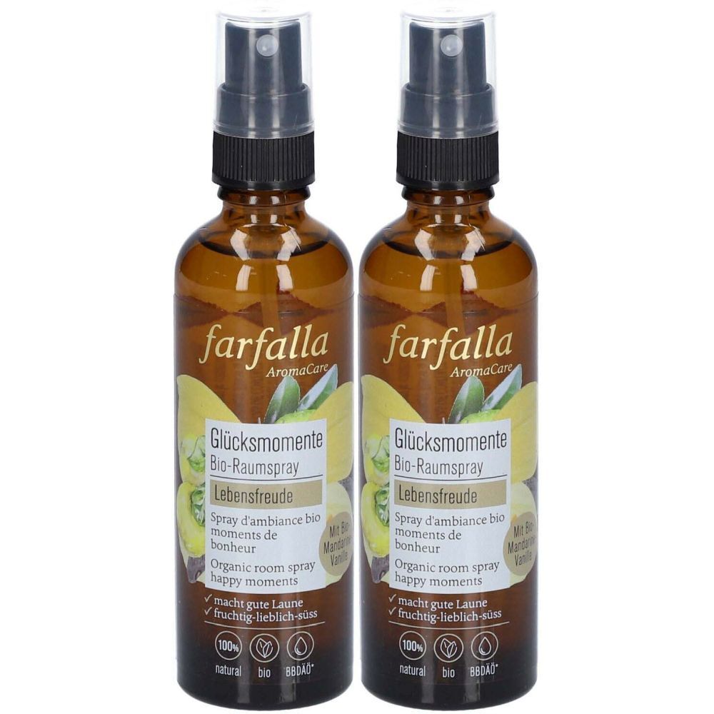 farfalla Lebensfreude Vanille-Mandarine Raumspray