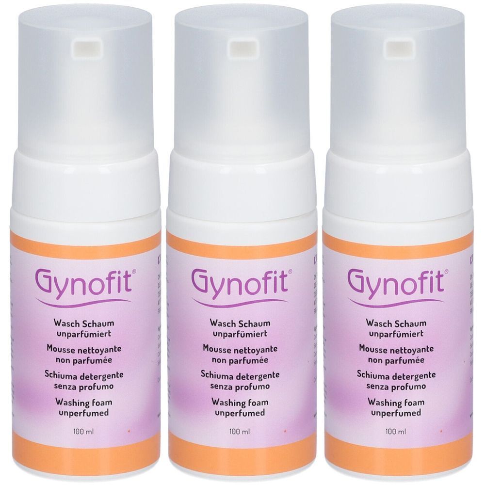 GYNOFIT® Mousse lavante non parfumée