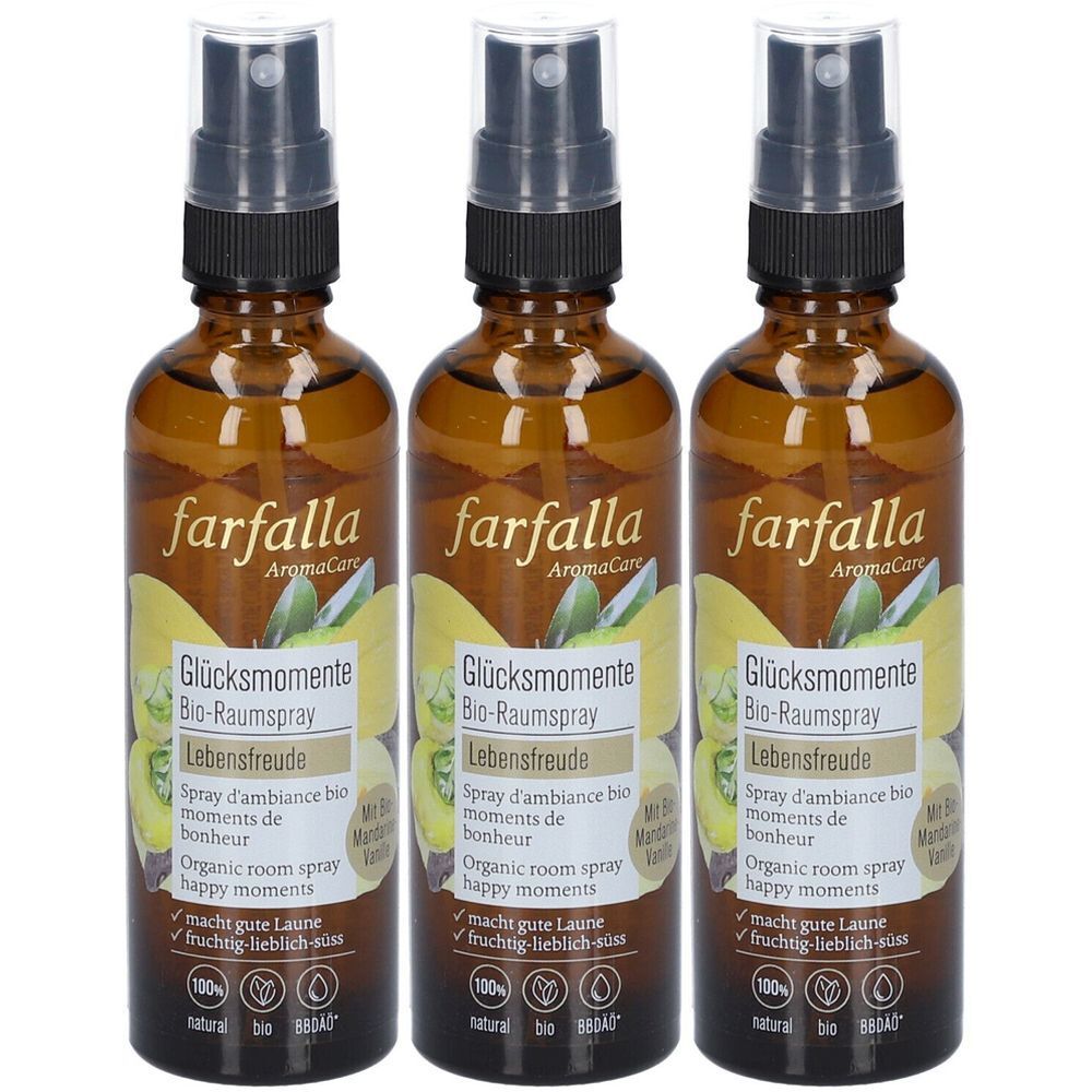 farfalla Lebensfreude Vanille-Mandarine Raumspray