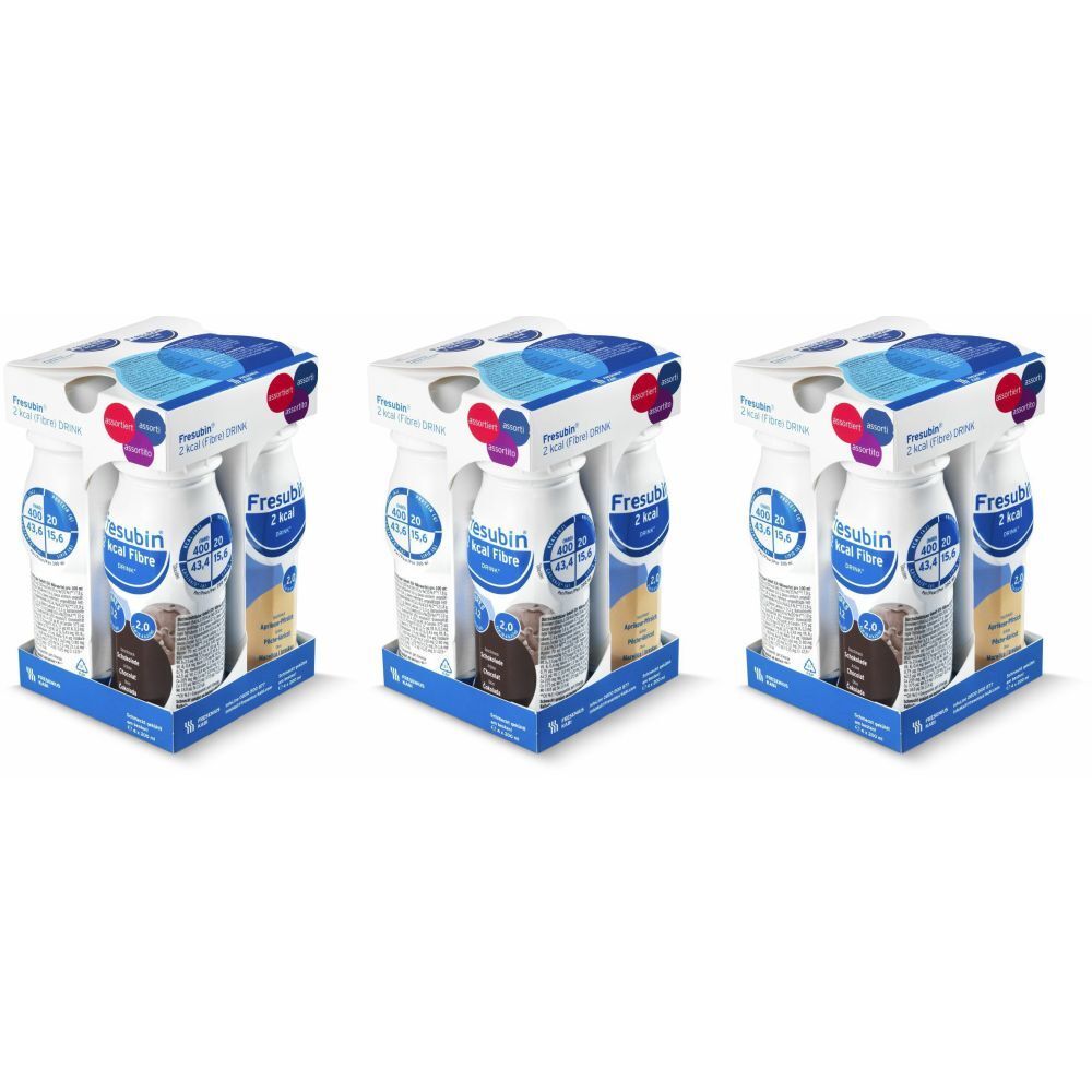 FREBUSIN® 2 kcal (Fibre) DRINK Assortiment de goûts