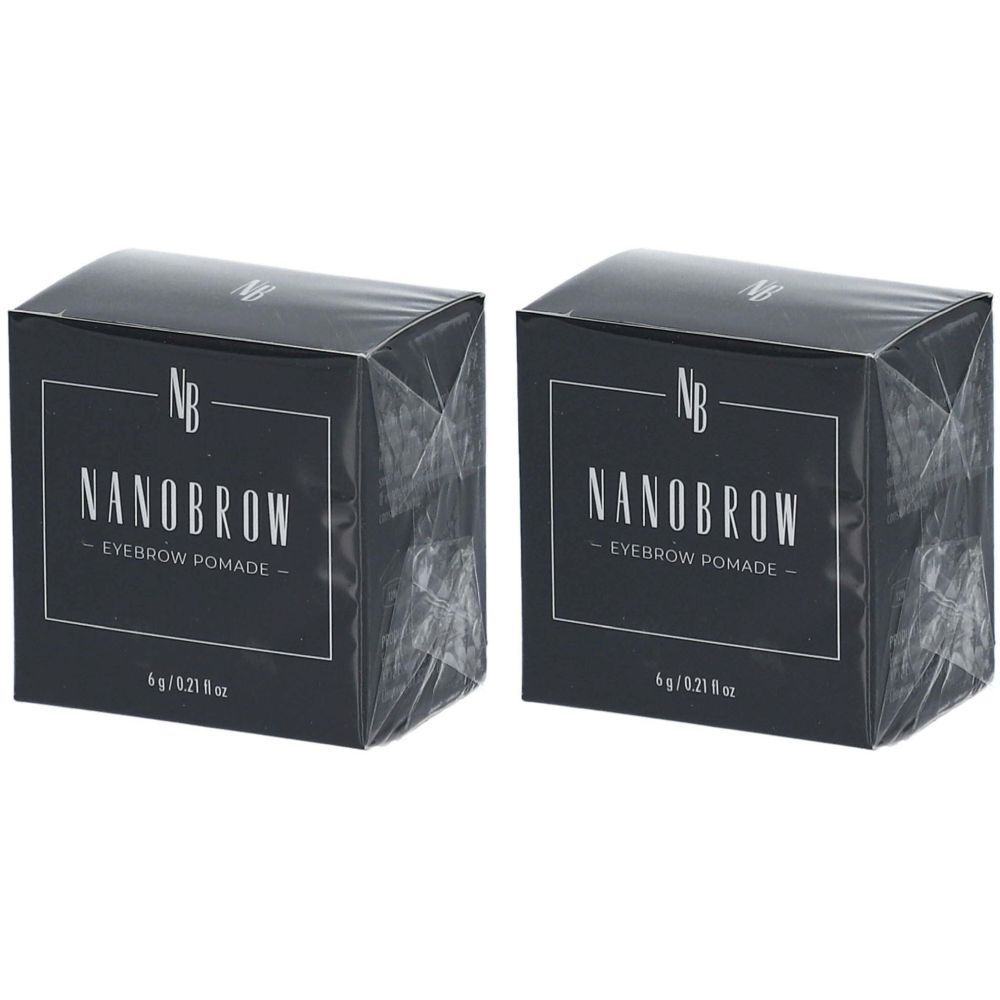 NANOBROW Pomade à sourcils brun foncé