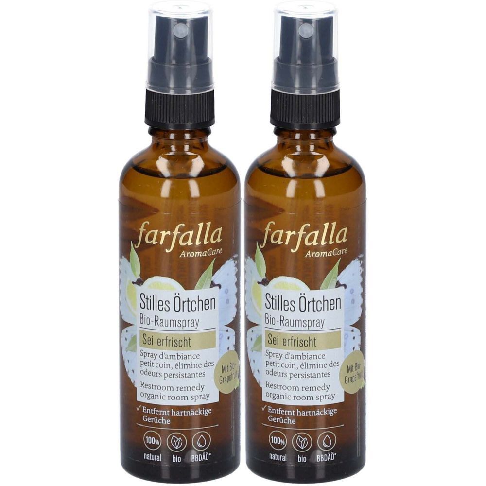 FARFALLA Spray d'ambiance petit coin, élimine les odeurs persistantes