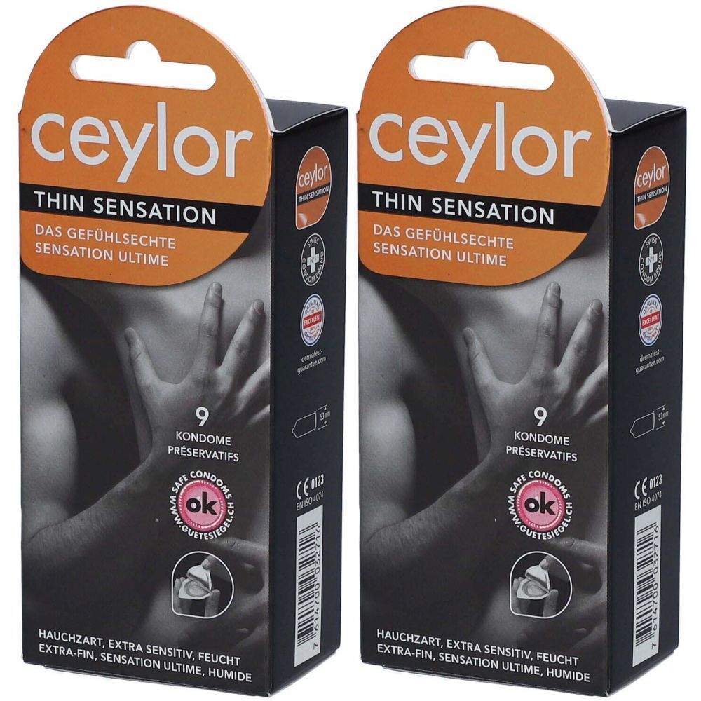 CEYLOR Préservatifs sensation fine