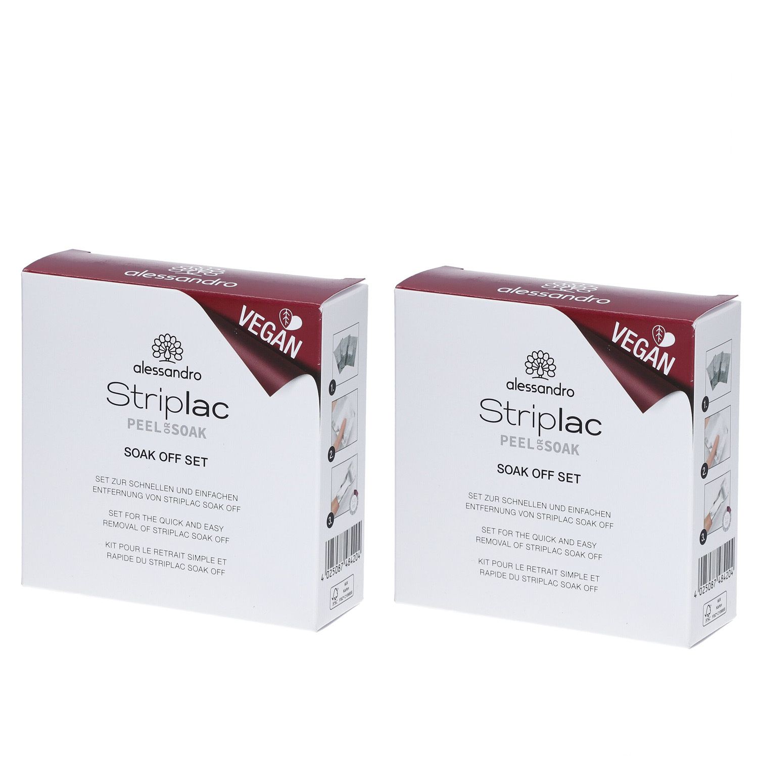 ALESSAN Striplac Kit retrait simple et rapide du Striplac soak off