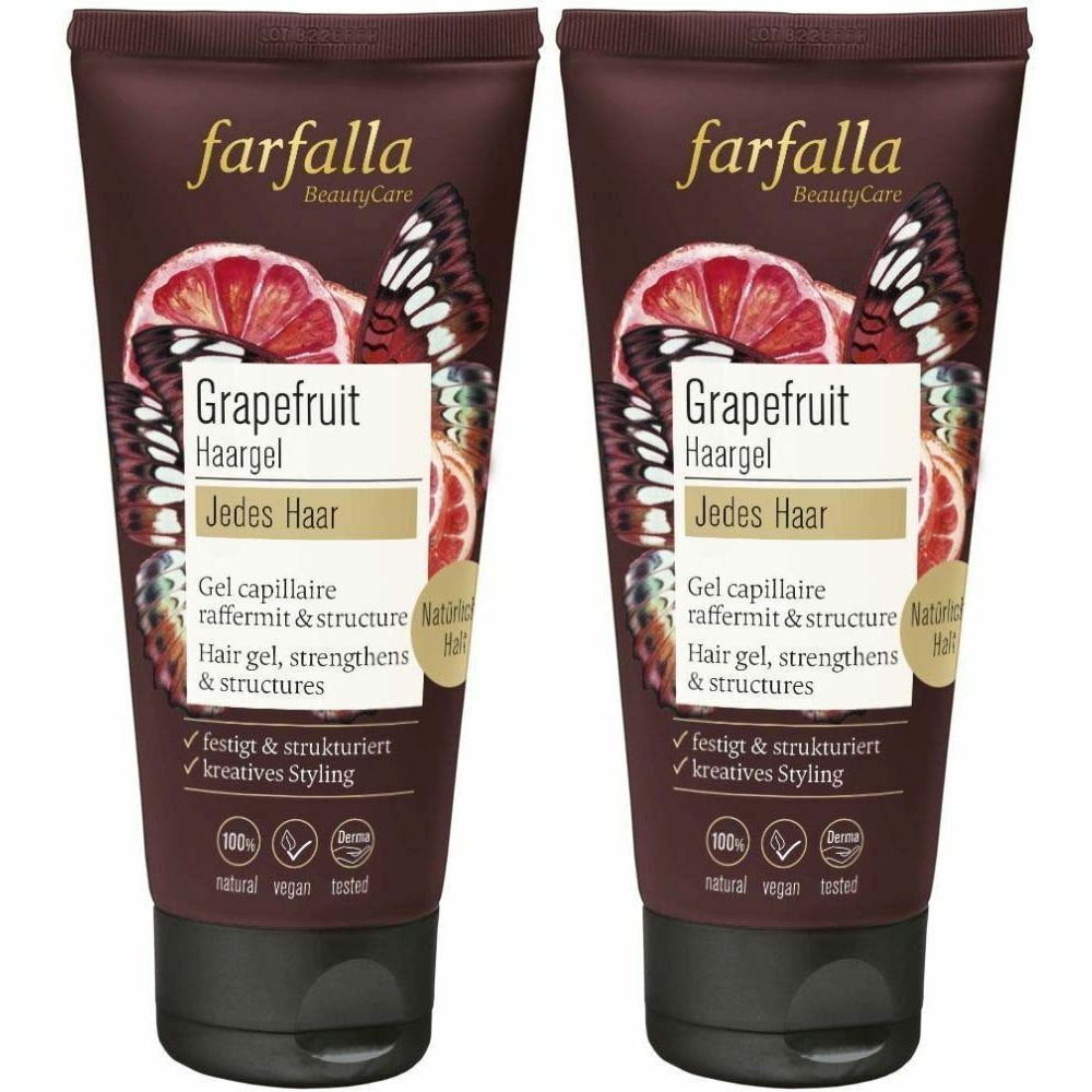 farfalla BeautyCare Gel pour les cheveux au pamplemousse Tous les cheveux