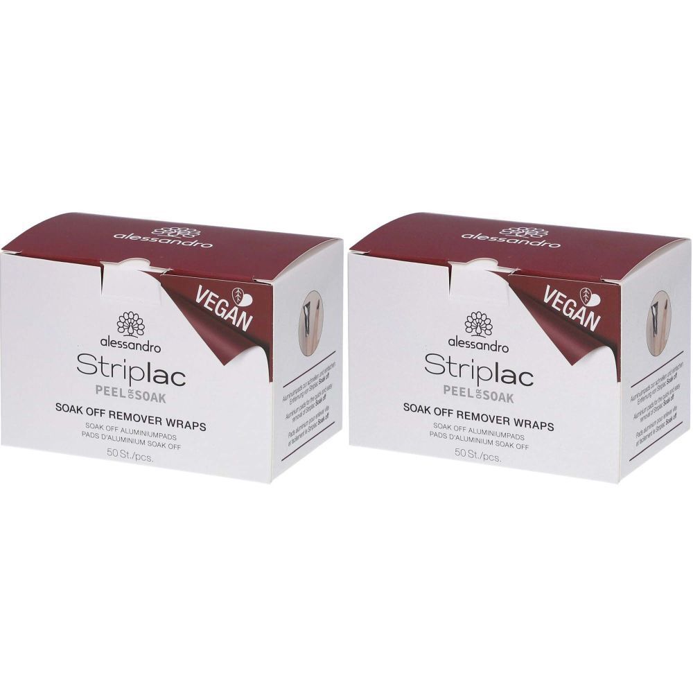 ALESSANDRO Striplac Pads Soak Off remover