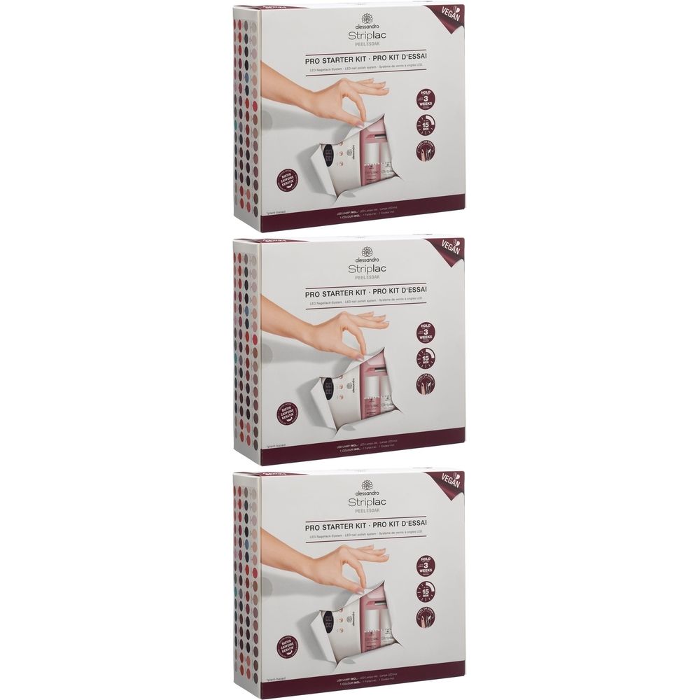 ALESSAN Striplac Standardset x3