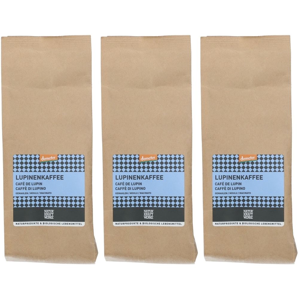 NATURKRAFTWERKE Lupinenkaffee Demeter Btl  x3